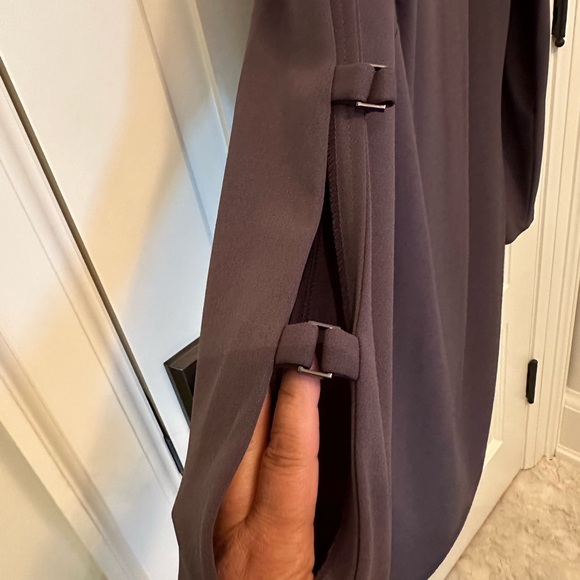 Calvin Klein long sleeve Grey Dress US 14 - Picture 5 of 6